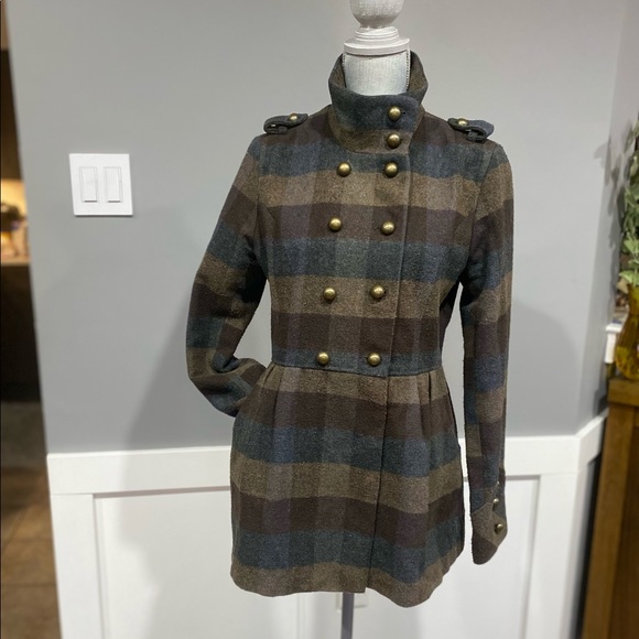 H2j peacoat fully lined. Size L - Picture 2 of 9